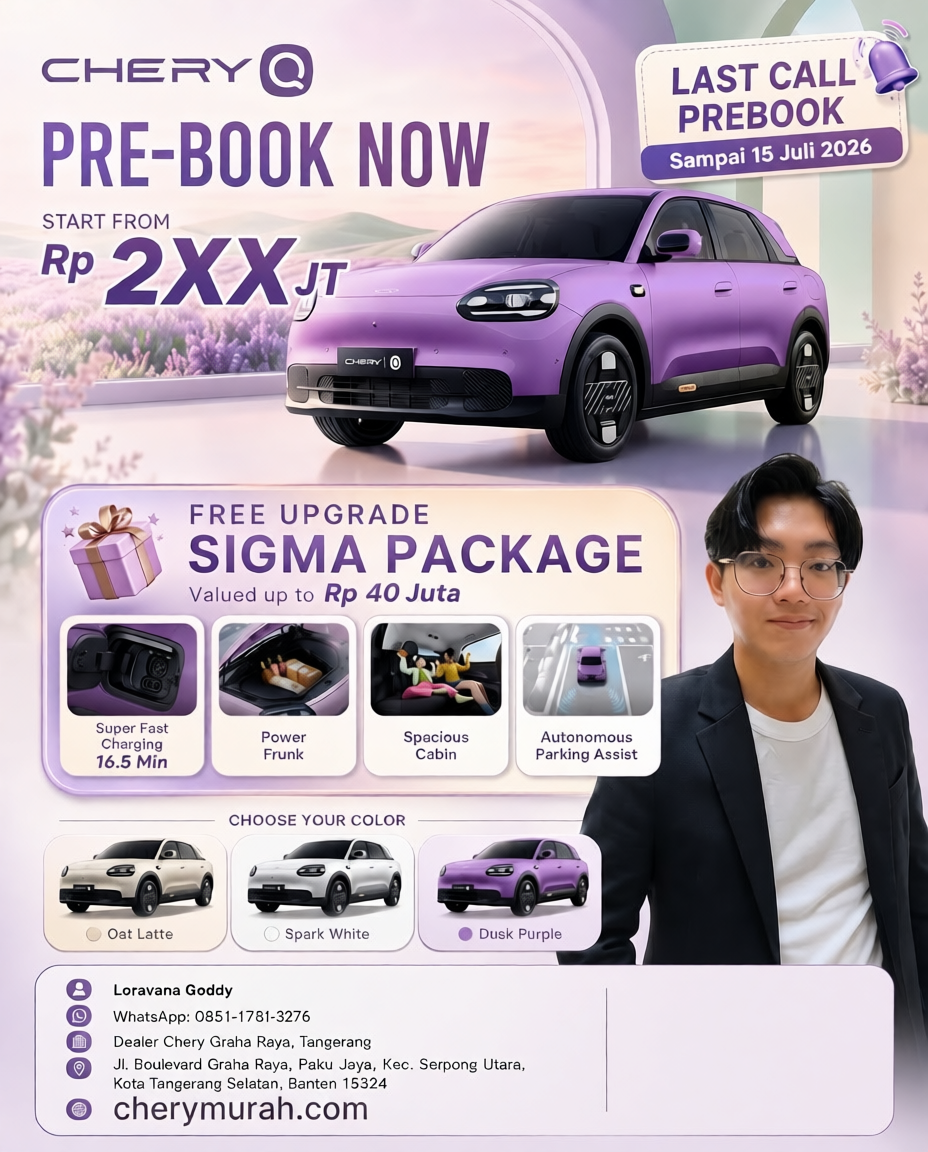 Pricelist Chery