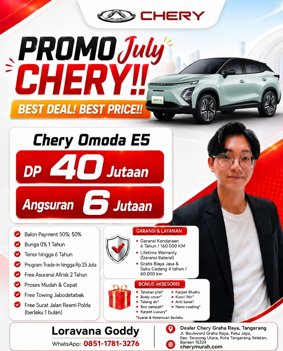 Prebook Chery